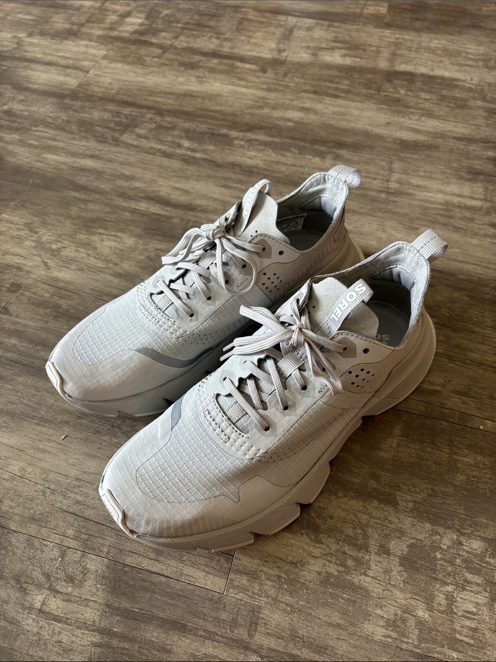 Sorel Light Gray lightweight sneakers